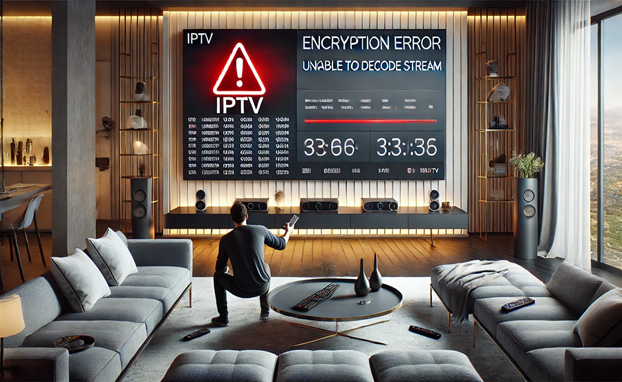 Step-by-Step Solutions to IPTV Encryption Errors You Can Count On